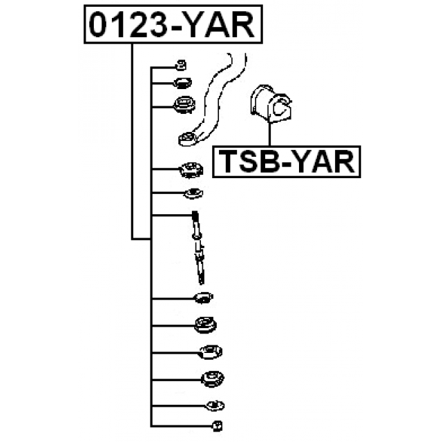 FEBEST TSB-YAR