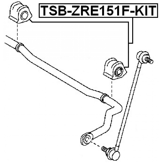 FEBEST TSB-ZRE151F-KIT
