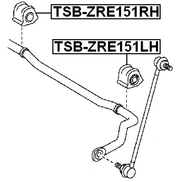 FEBEST TSB-ZRE151RH