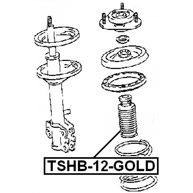 FEBEST TSHB-12-GOLD