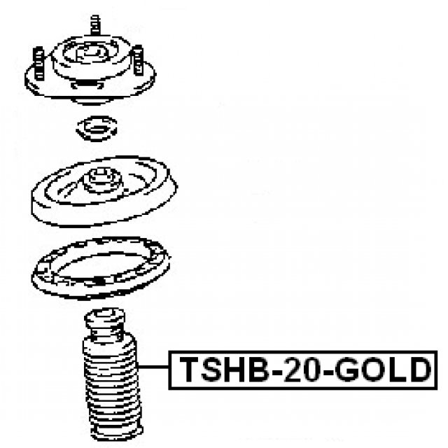 FEBEST TSHB-20-GOLD
