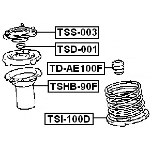 FEBEST TSHB-90F