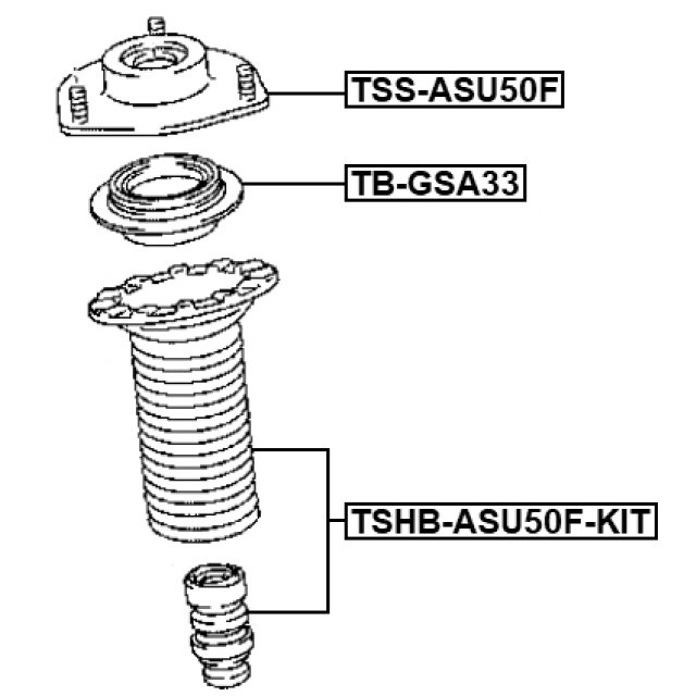 FEBEST TSHB-ASU50F-KIT