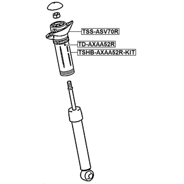 FEBEST TSHB-AXAA52R-KIT