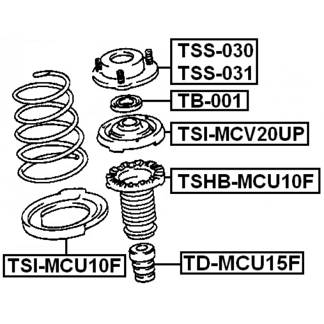 FEBEST TSHB-MCU10F