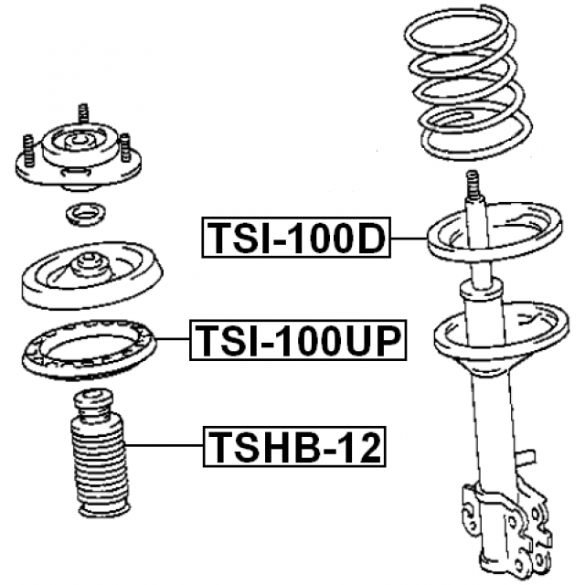 FEBEST TSI-100UP