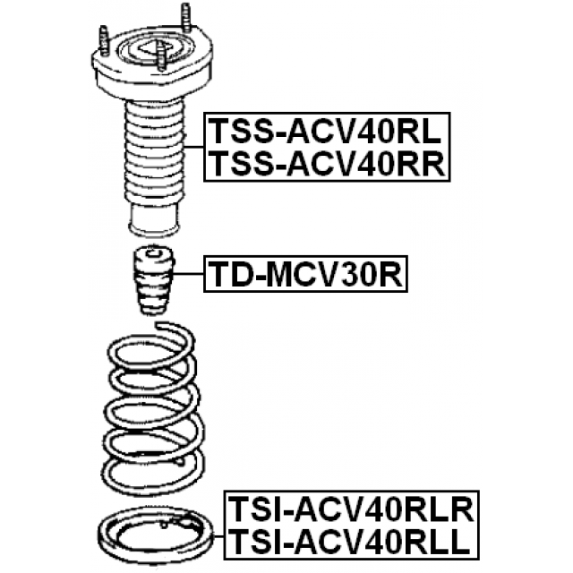 FEBEST TSI-ACV40RLL