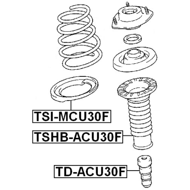 FEBEST TSI-MCU30F