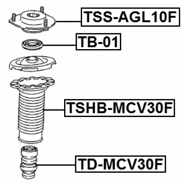 FEBEST TSS-AGL10F