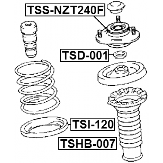 FEBEST TSS-NZT240F
