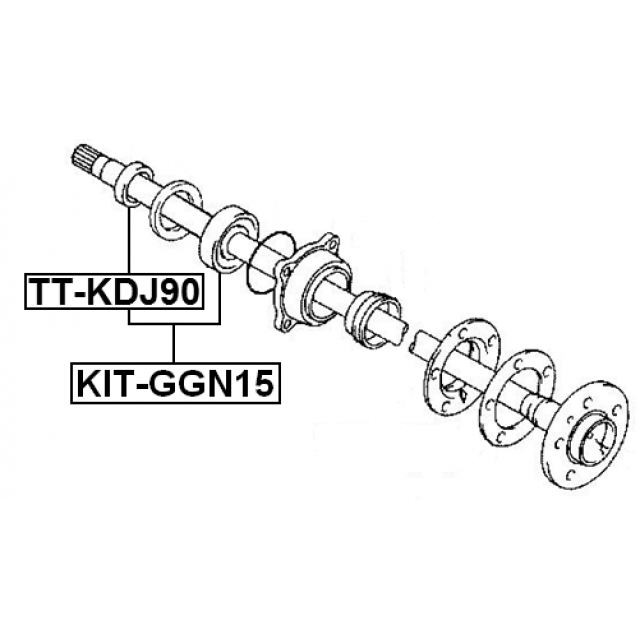 FEBEST TT-KDJ90
