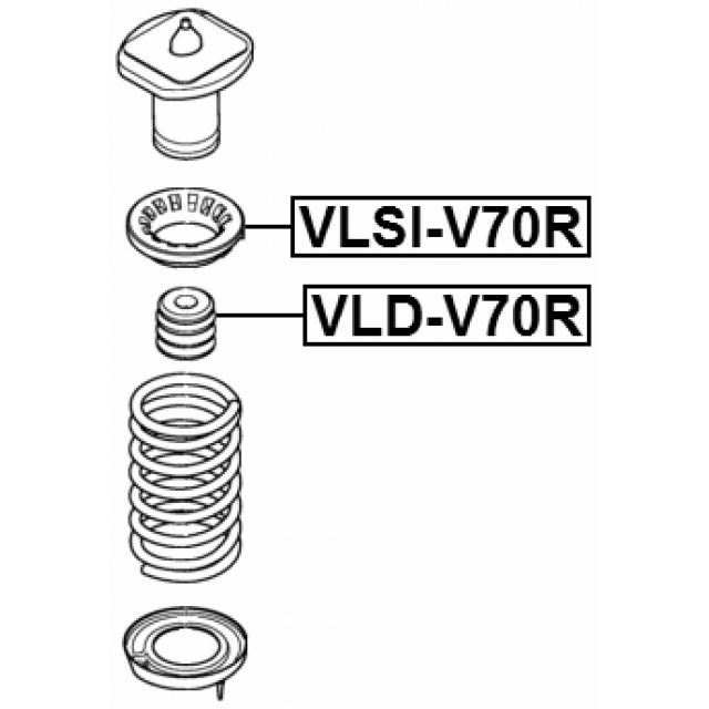 FEBEST VLD-V70R