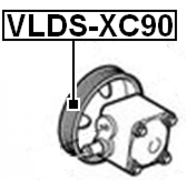 FEBEST VLDS-XC90