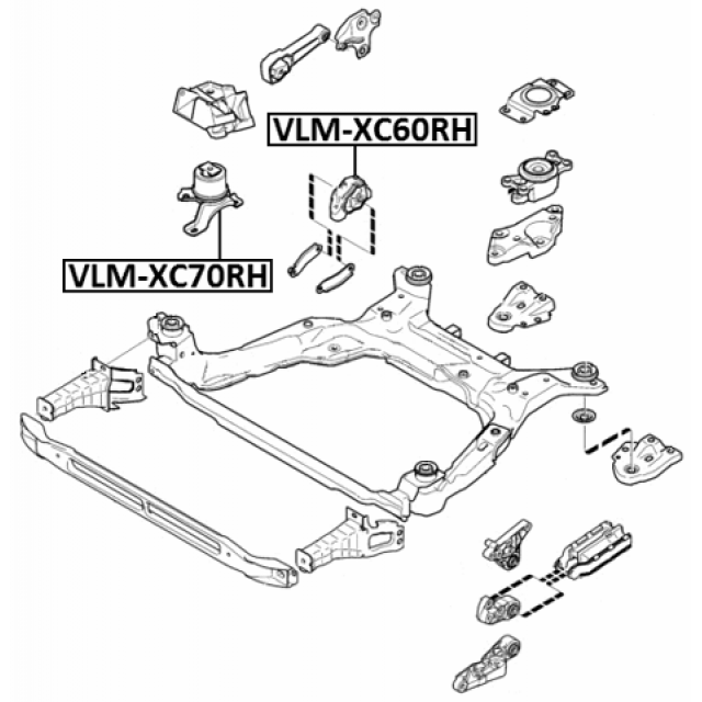 FEBEST VLM-XC60RH