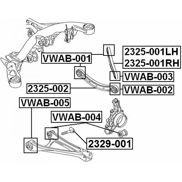 FEBEST VWAB-001