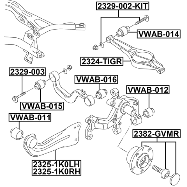 FEBEST VWAB-012