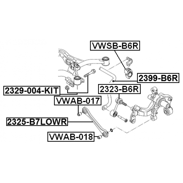 FEBEST VWAB-017