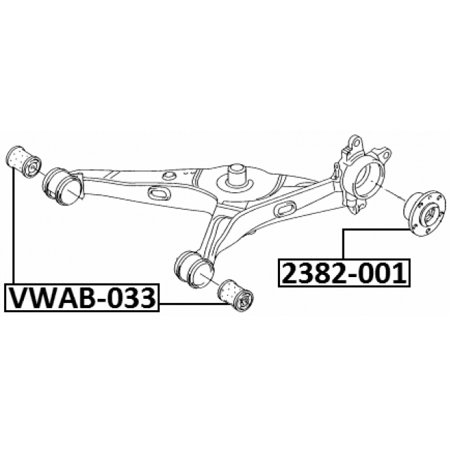FEBEST VWAB-033