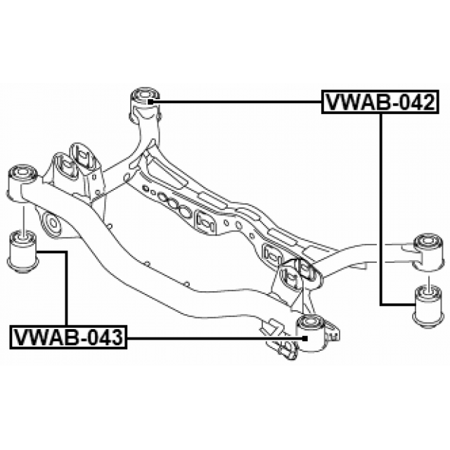 FEBEST VWAB-043