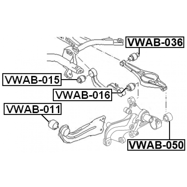 FEBEST VWAB-050