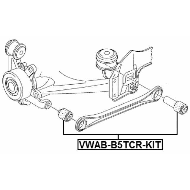 FEBEST VWAB-B5TCR-KIT