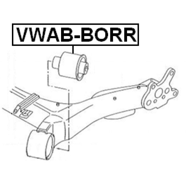 FEBEST VWAB-BORR