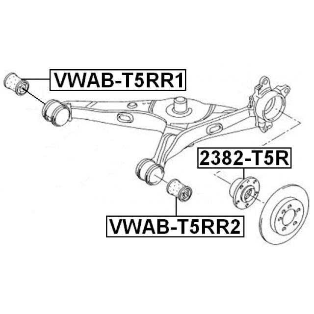 FEBEST VWAB-T5RR1