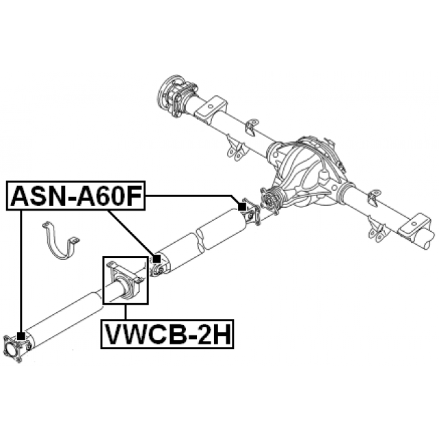 FEBEST VWCB-2H