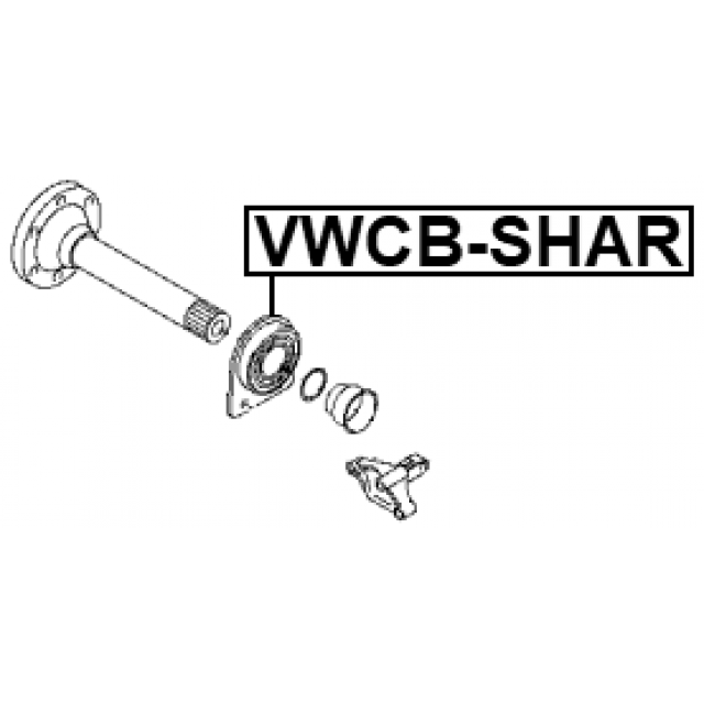 FEBEST VWCB-SHAR
