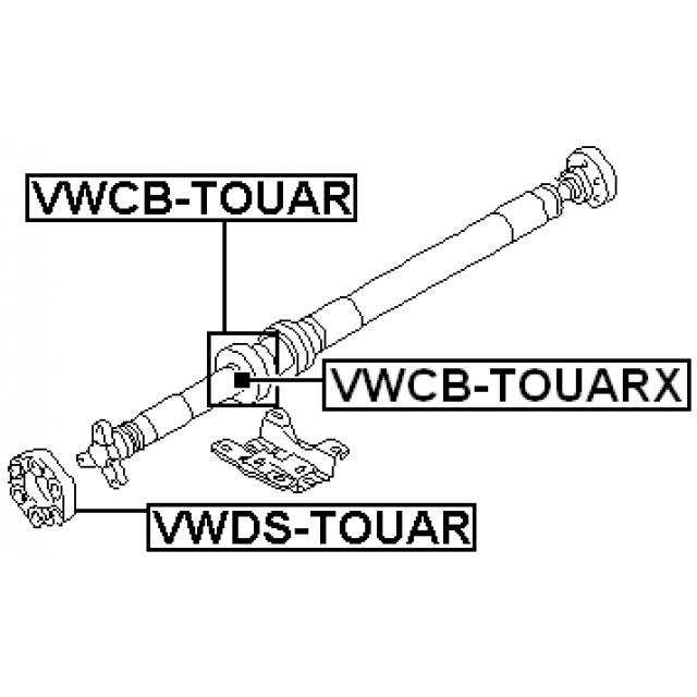 FEBEST VWCB-TOUARX