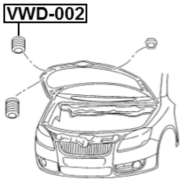 FEBEST VWD-002