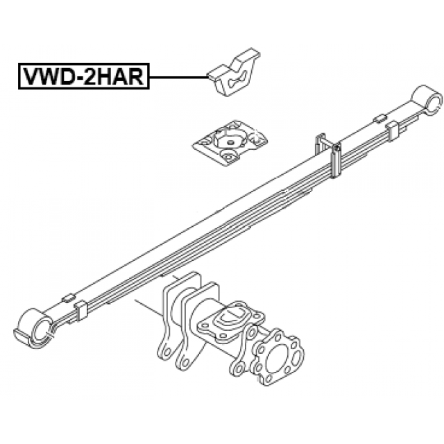 FEBEST VWD-2HAR