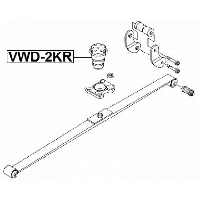 FEBEST VWD-2KR