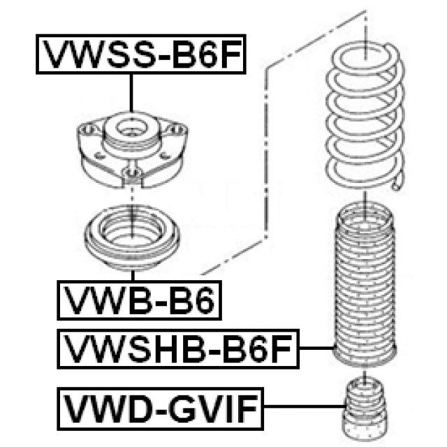 FEBEST VWD-GVIF