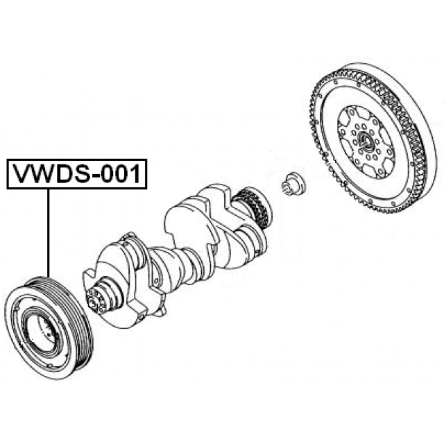 FEBEST VWDS-001