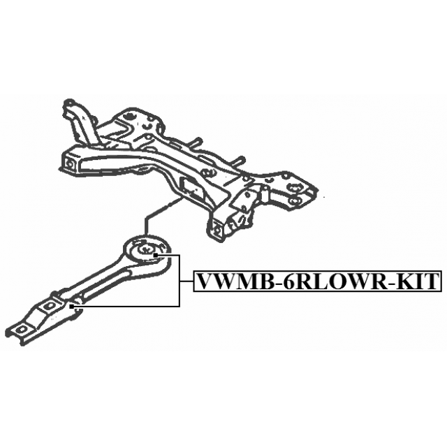 FEBEST VWMB-6RLOWR-KIT
