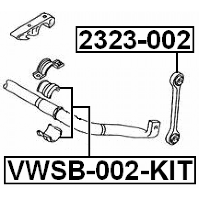 FEBEST VWSB-002-KIT