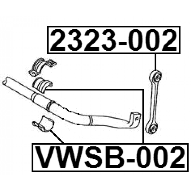 FEBEST VWSB-002
