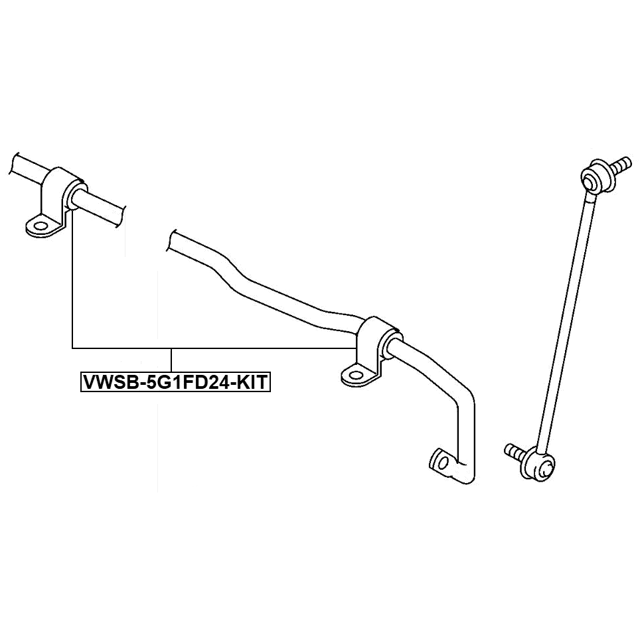 FEBEST VWSB-5G1FD24-KIT