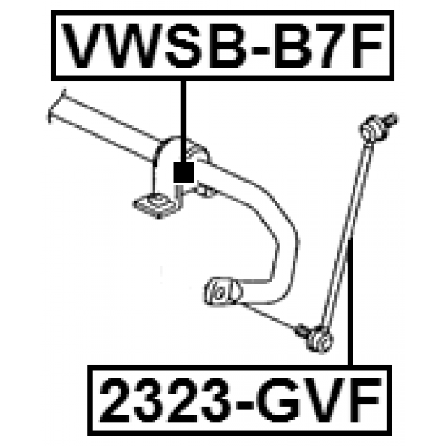 FEBEST VWSB-B7F