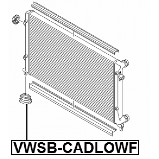 FEBEST VWSB-CADLOWF