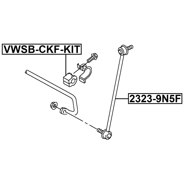 FEBEST VWSB-CKF-KIT