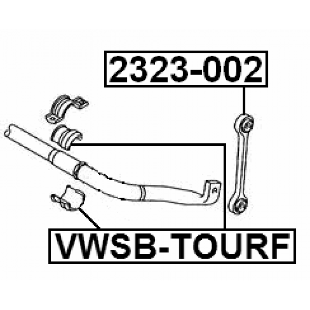 FEBEST VWSB-TOURF