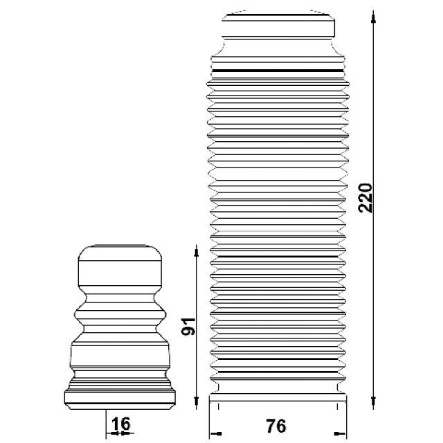 FEBEST VWSHB-001-KIT