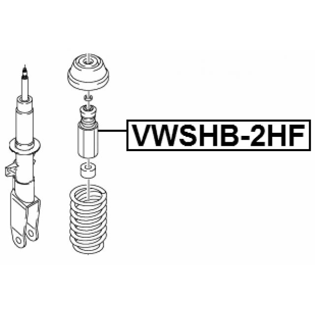 FEBEST VWSHB-2HF