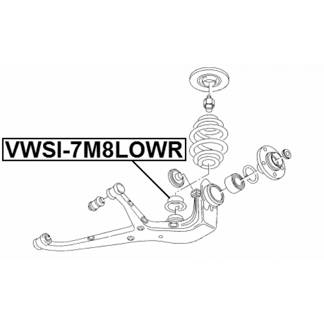 FEBEST VWSI-7M8LOWR
