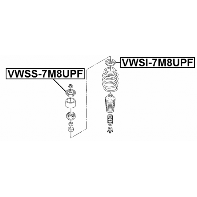 FEBEST VWSI-7M8UPF