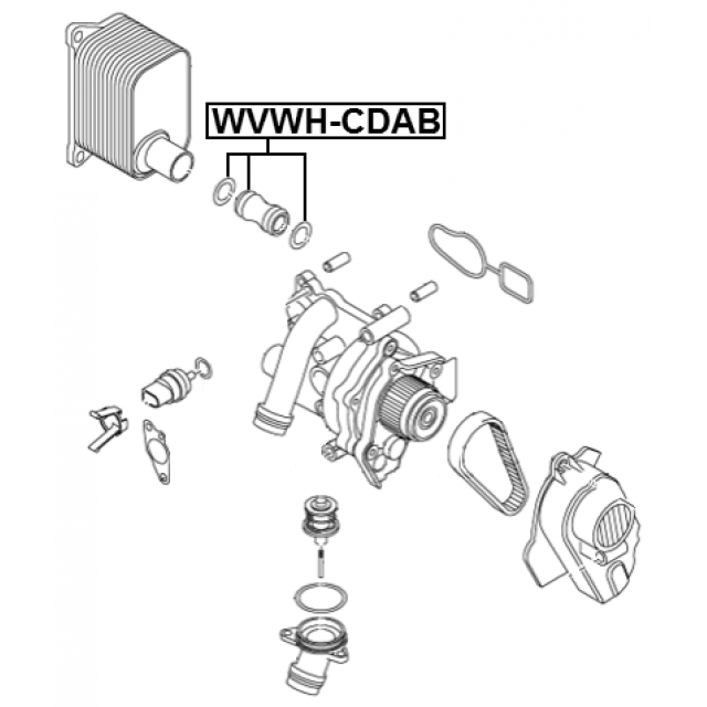 FEBEST VWWH-CDAB