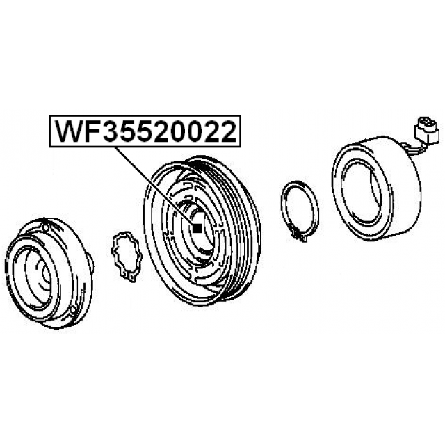 FEBEST WF35520022
