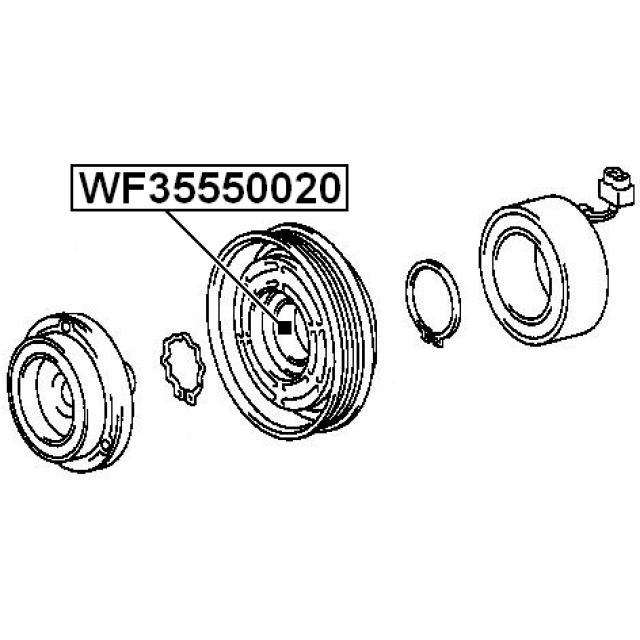 FEBEST WF35550020